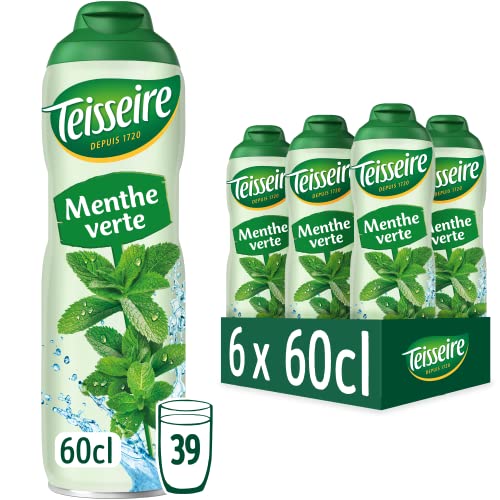 6 Sirup grüne Minze Teisseire - 6 x 0,60L von Teisseire