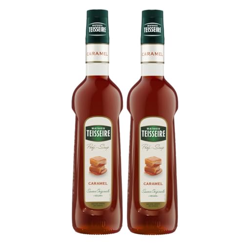 Mathieu Teisseire Getränke-Sirup Caramel 0,7L - Cocktails (2er Pack) von Teisseire