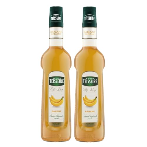 Mathieu Teisseire Getränke-Sirup Gelbe Banane 0,7L - Cocktails (2er Pack) von Teisseire