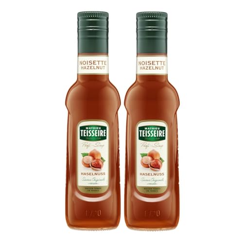 Mathieu Teisseire Getränke-Sirup Haselnuss 0,25L - Cocktails (2er Pack) von Teisseire