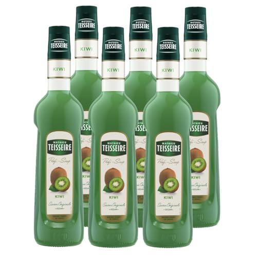 Mathieu Teisseire Getränke-Sirup Kiwi 0,7L - Cocktails (6er Pack) von Teisseire