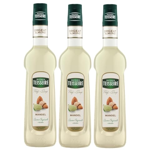 Mathieu Teisseire Getränke-Sirup Mandel 0,7L - Cocktails (3er Pack) von Teisseire