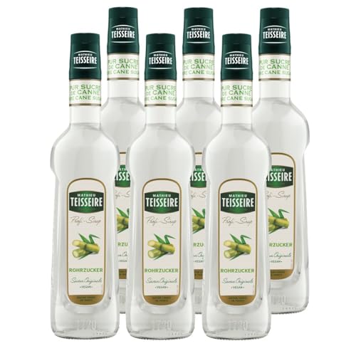 Mathieu Teisseire Getränke-Sirup Rohrzucker 0,7L - Cocktails (6er Pack) von Teisseire