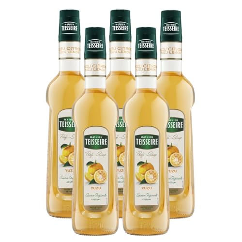 Mathieu Teisseire Getränke-Sirup Yuzu 0,7L - Cocktails (5er Pack) von Teisseire