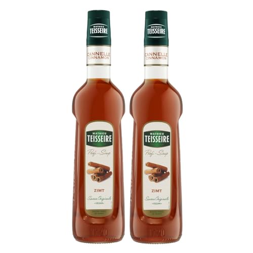 Mathieu Teisseire Getränke-Sirup Zimt 0,7L - Cocktails (2er Pack) von Teisseire