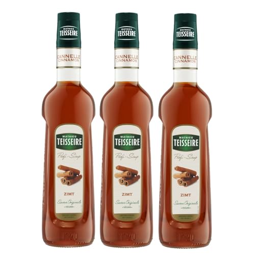 Mathieu Teisseire Getränke-Sirup Zimt 0,7L - Cocktails (3er Pack) von Teisseire