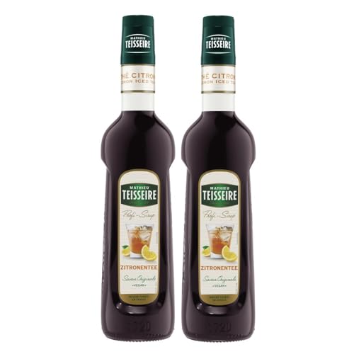 Mathieu Teisseire Getränke-Sirup Zitronentee 0,7L - Cocktails (2er Pack) von Teisseire