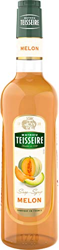 Mathieu Teisseire Melon Sirup, für Getränke, Erfrischungsgetränke, Cocktails und Desserts, Flasche 70 cl von Teisseire