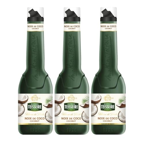 Mathieu Teisseire Püreemix Cocos 1L - Cocktails (3er Pack) von Teisseire