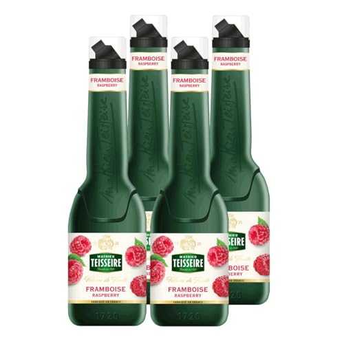 Mathieu Teisseire Püreemix Himbeere 1L - Cocktails (4er Pack) von Teisseire