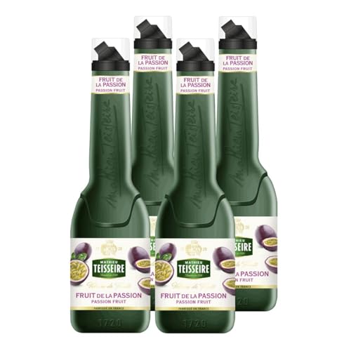 Mathieu Teisseire Püreemix Passionsfrucht 1L - Cocktails (4er Pack) von Teisseire