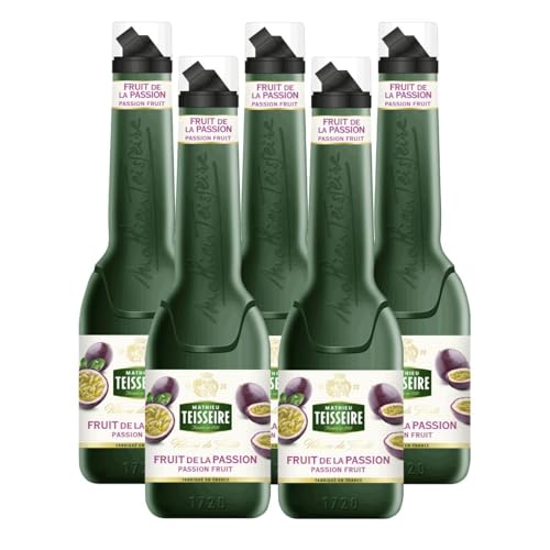 Mathieu Teisseire Püreemix Passionsfrucht 1L - Cocktails (5er Pack) von Teisseire