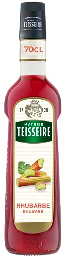 Mathieu Teisseire Rhabarber Sirup, für Getränke, Erfrischungen, Cocktails und Desserts, Flasche 70 cl Mathieu Teisseire Rhabarber Sirup, für Getränke, Erfrischungen, Cocktails und Desserts, Flasche 70 cl von Mathieu Teisseire