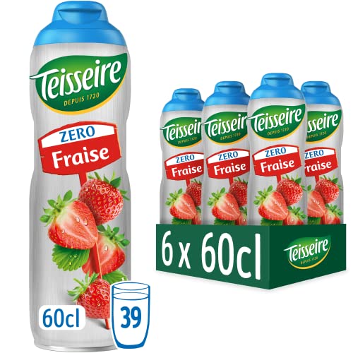 6 Sirupe Erdbeere Zuckerfrei Teisseire von Teisseire