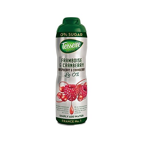 Teisseire Himbeere & Cranberry 0% Zucker 600Ml (Packung mit 4) von Teisseire