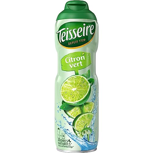 Teisseire Sirup Limette für Erfrischungsgetränke, Cocktails, Flasche 60 cl von Teisseire