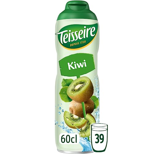 Teisseire Getränke-Sirup Kiwi 600ml - Sirup der genauso schmeckt wie die Frucht (1er Pack) von Teisseire