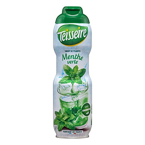 Teisseire grüne Minze aus Frankreich Menthe verte Konzentrat für Mineralwasser von Teisseire