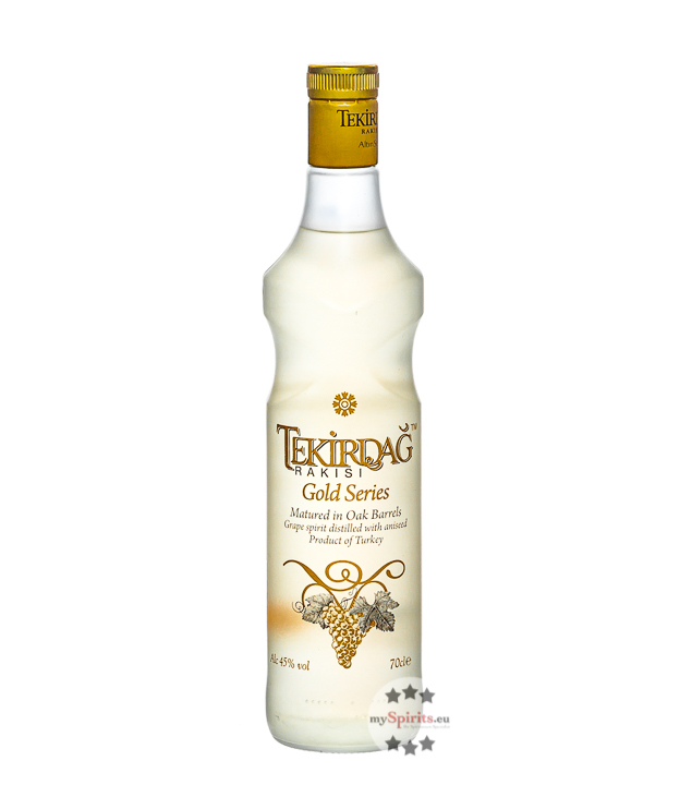 Tekirdag Raki Gold Series (45 % Vol., 0,7 Liter) von Tekirdağ Rakisi