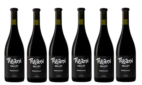 6x 0,75l - 2022er - Teliani Valley - Winery 97 - Kindzmarauli - Georgien - Rotwein lieblich von Teliani Valley