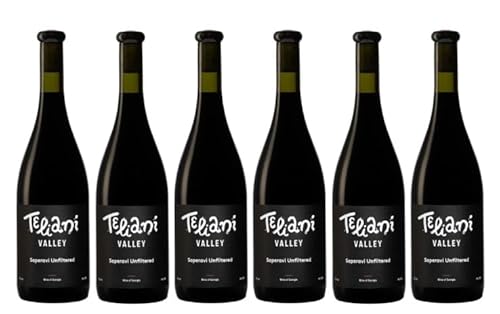 6x 0,75l - 2022er - Teliani Valley - Winery 97 - Saperavi unfiltered - Georgien - Rotwein trocken von Teliani Valley