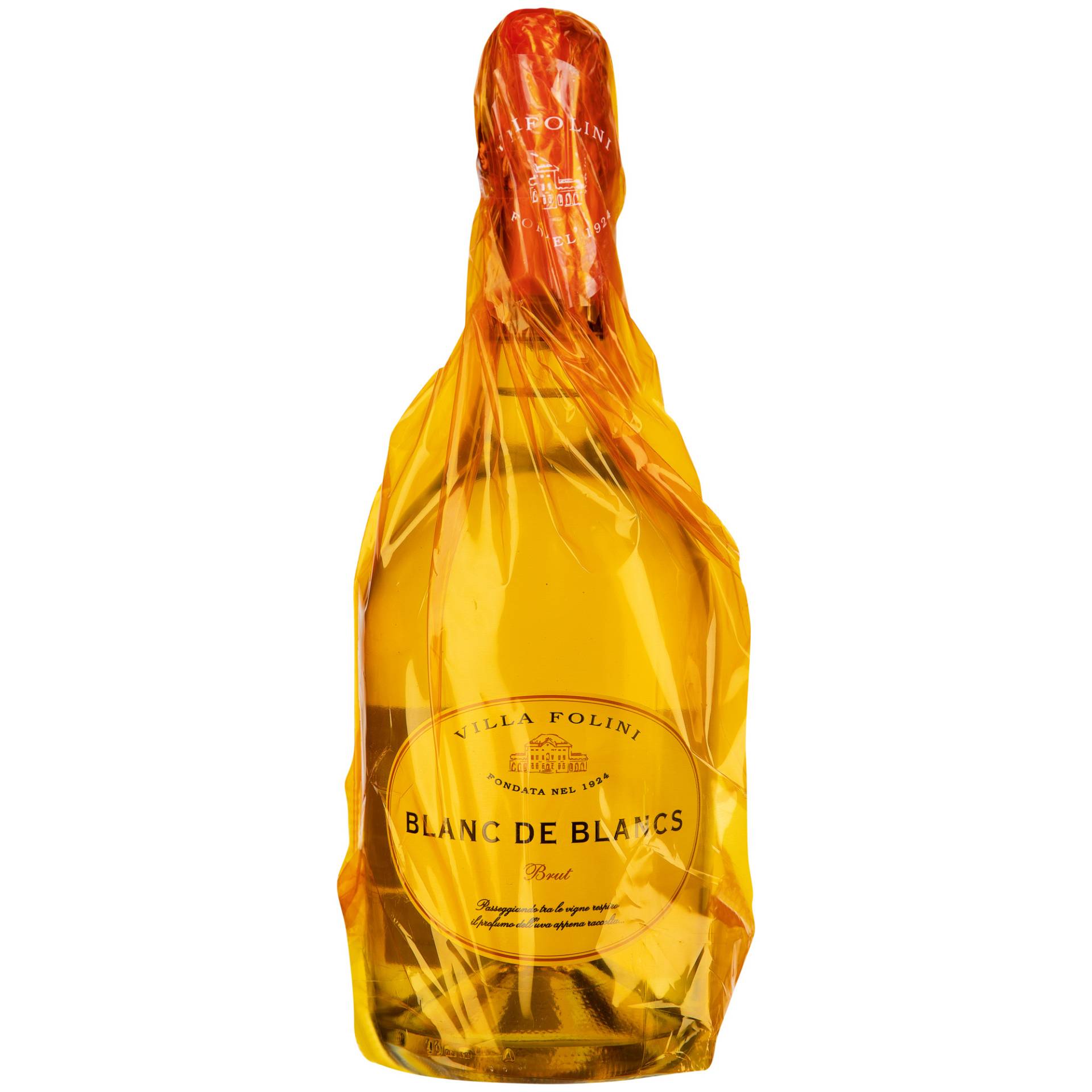 Villa Folini Blanc de Blancs Brut, Brut, Vino Spumante, Vino Spumante, Schaumwein Villa Folini Blanc de Blancs Brut, Brut, Vino Spumante, Vino Spumante, Schaumwein von Tenimenti Civa, 33040 Povoletto, Italia