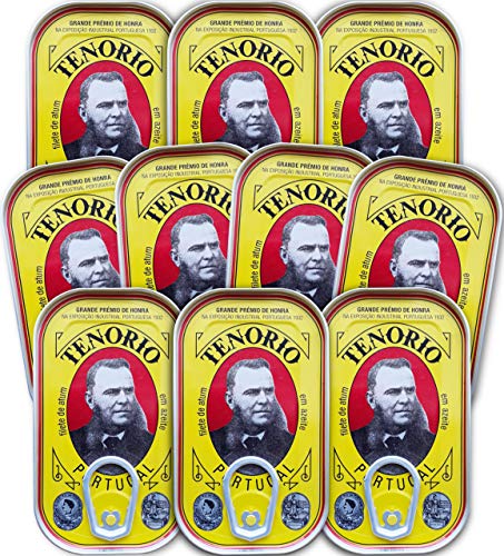 10x120 g Tenorio Thunfischfilet in Olivenöl - Omega-3 - Premium Qualität | Portugal 10x120 g Tenorio Thunfischfilet in Olivenöl - Omega-3 - Premium Qualität | Portugal von Tenorio