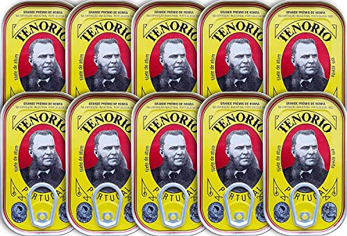Tenorio Thunfischfilets in Olivenöl 10 x 120 g - Omega-3 - Premium Qualität | Portugal Tenorio Thunfischfilets in Olivenöl 10 x 120 g - Omega-3 - Premium Qualität | Portugal von Tenorio