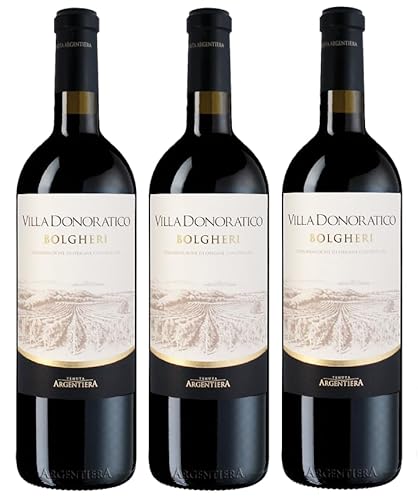 3x 0,75l - 2020er - Tenuta Argentiera - Villa Donoratico - Bolgheri D.O.P. - Toscana - Italien - Rotwein trocken 3x 0,75l - 2020er - Tenuta Argentiera - Villa Donoratico - Bolgheri D.O.P. - Toscana - Italien - Rotwein trocken von Tenuta Argentiera
