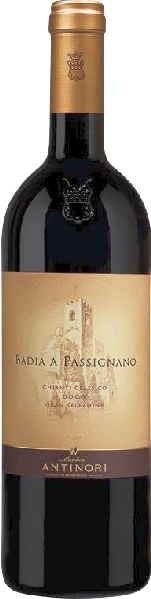 Tenuta Badia a Passignano adia a Passignano Chianti Classico DOCG Gran Selezione Jg .2017, 14 Monate im Barrique ausgebaut Jg. 2000