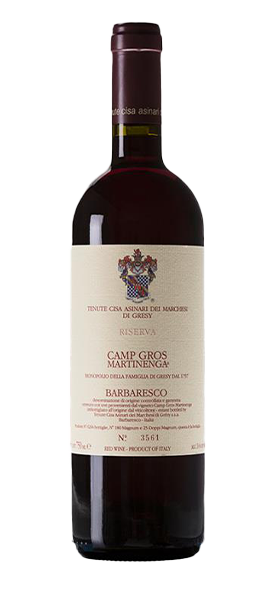 "Camp Gros" Martinenga Barbaresco DOCG Riserva 2018 von Tenuta Cisa Asinari dei Marchesi di Grèsy