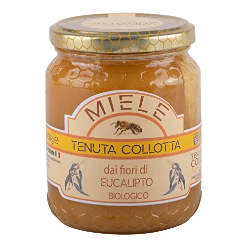Tenuta Collotta® - Eukalyptus Honig Bio 500 g - 100% Italienisch - Hergestellt in Sizilien von Tenuta Collotta Azienda Agricola Biologica