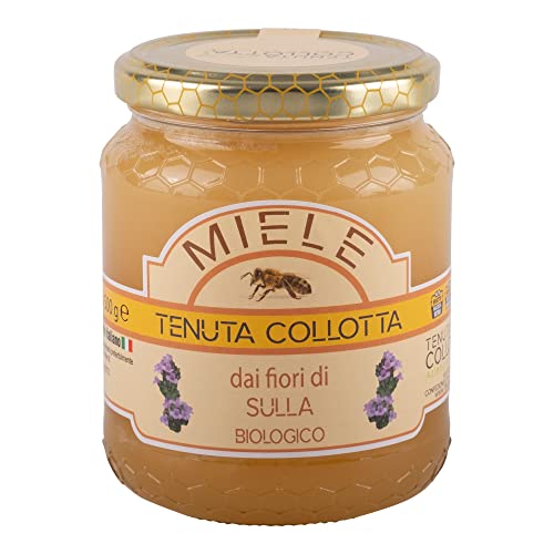 Tenuta Collotta® - Sulla Honig Bio 500 g - 100% Italienisch - Hergestellt in Sizilien von Tenuta Collotta Azienda Agricola Biologica