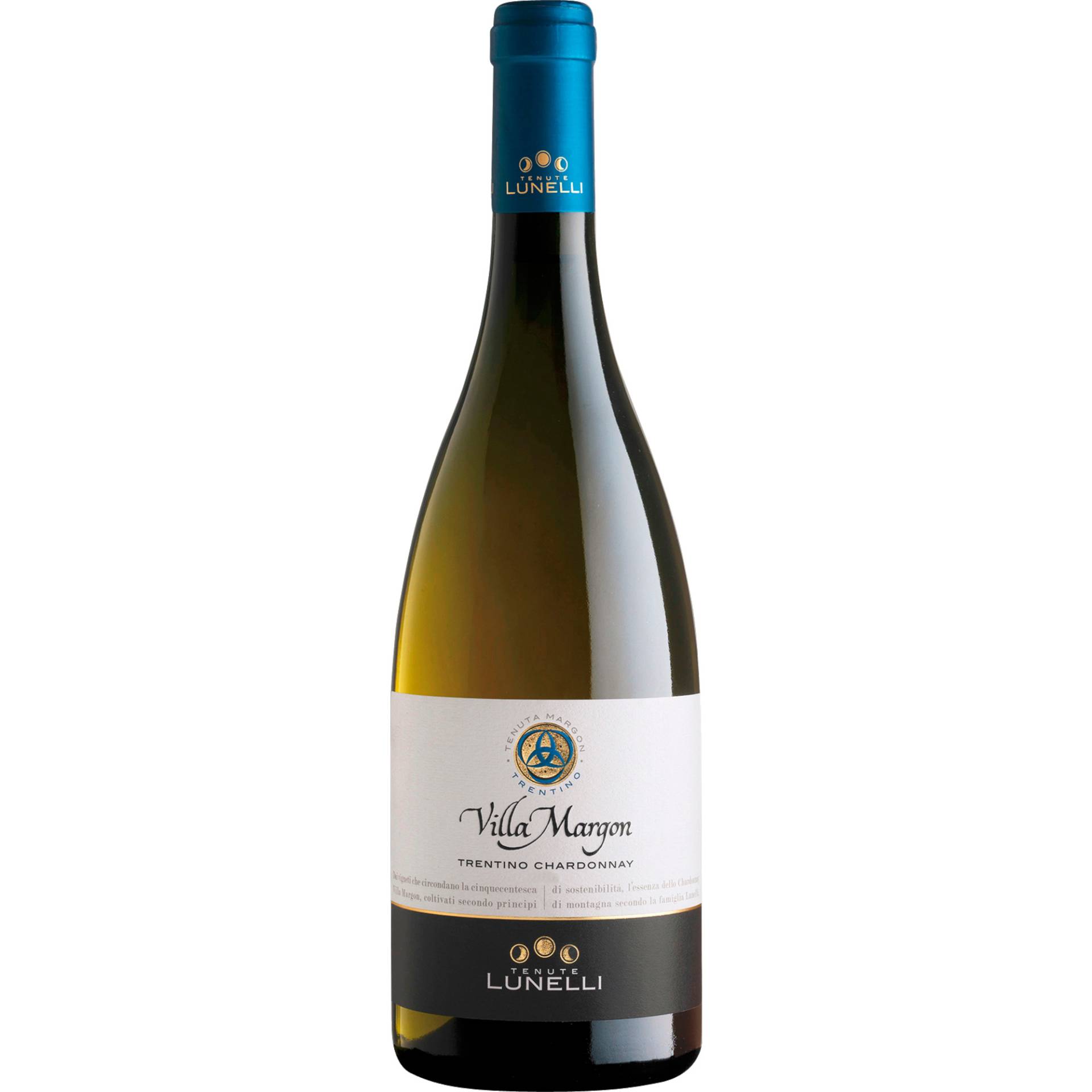 Villa Margon Chardonnay, Trentino DOC, Trentino, 2020, Weißwein von Tenuta Margon,38123,Ravina,Italien