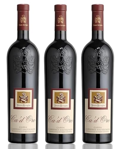 3x 0,75l - 2020er - Tenuta Roveglia - Ca d'Oro - Cabernet Sauvignon - Garda D.O.P. - Lombardei - Italien - Rotwein trocken 3x 0,75l - 2020er - Tenuta Roveglia - Ca d'Oro - Cabernet Sauvignon - Garda D.O.P. - Lombardei - Italien - Rotwein trocken von Tenuta Roveglia
