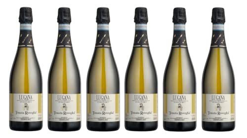 6x 0,75l - Tenuta Roveglia - Lugana Spumante - Brut - Lugana D.O.C. - Lombardei - Italien - Schaumwein trocken von Tenuta Roveglia