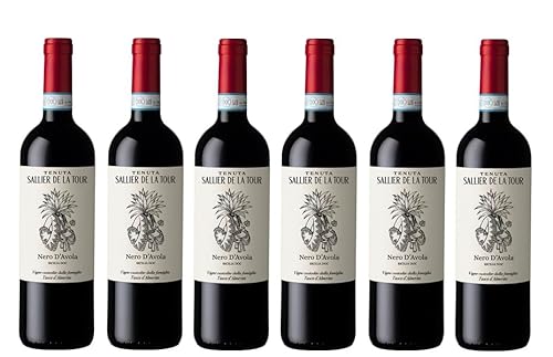 6x 0,75l - 2023er - Tasca d'Almerita - Tenuta Sallier de la Tour - Nero d'Avola - Sicilia D.O.P. - Sizilien - Italien - Rotwein trocken 6x 0,75l - 2023er - Tasca d'Almerita - Tenuta Sallier de la Tour - Nero d'Avola - Sicilia D.O.P. - Sizilien - Italien - Rotwein trocken von Tenuta Sallier de la Tour