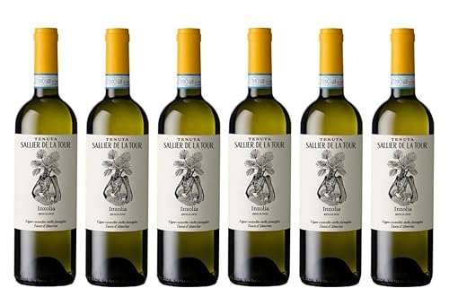 6x 0,75l - 2023er - Tasca d'Almerita - Tenuta Sallier de la Tour - Inzolia - Sicilia D.O.P. - Sizilien - Italien - Weißwein trocken 6x 0,75l - 2023er - Tasca d'Almerita - Tenuta Sallier de la Tour - Inzolia - Sicilia D.O.P. - Sizilien - Italien - Weißwein trocken von Tenuta Sallier de la Tour