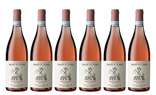 6x 0,75l - 2023er - Tasca d'Almerita - Tenuta Sallier de la Tour - Madamarosé - Syrah - Sicilia D.O.P. - Sizilien - Italien - Rosé-Wein trocken 6x 0,75l - 2023er - Tasca d'Almerita - Tenuta Sallier de la Tour - Madamarosé - Syrah - Sicilia D.O.P. - Sizilien - Italien - Rosé-Wein trocken von Tenuta Sallier de la Tour