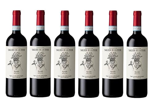 6x 0,75l - 2023er - Tasca d'Almerita - Tenuta Sallier de la Tour - Syrah - Sicilia D.O.P. - Sizilien - Italien - Rotwein trocken 6x 0,75l - 2023er - Tasca d'Almerita - Tenuta Sallier de la Tour - Syrah - Sicilia D.O.P. - Sizilien - Italien - Rotwein trocken von Tenuta Sallier de la Tour
