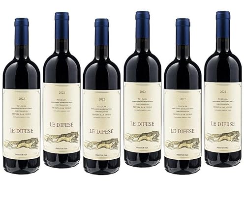 TENUTA SAN GUIDO LE DIFESE 2022 TOSCANA IGT 75 CL 6 FLASCHEN TENUTA SAN GUIDO LE DIFESE 2022 TOSCANA IGT 75 CL 6 FLASCHEN von Tenuta San Guido