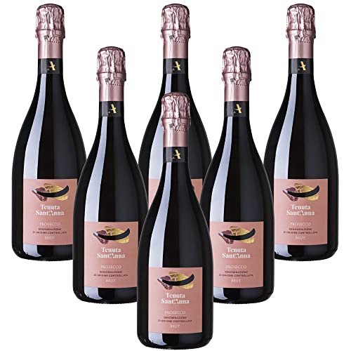 Prosecco DOC Millesimato Brut Tenuta Sant'Anna (6 Flaschen 75 cl.) von Tenuta Sant'Anna