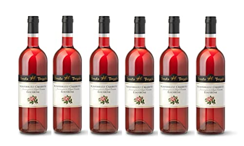 6x 0,75l - 2020er - Tenuta Tenaglia - Edenrose - Chiaretto - Monferrato D.O.P. - Piemonte - Italien - Rosé-Wein trocken 6x 0,75l - 2020er - Tenuta Tenaglia - Edenrose - Chiaretto - Monferrato D.O.P. - Piemonte - Italien - Rosé-Wein trocken von Tenuta Tenaglia