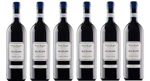 6x 0,75l - Tenuta Tenaglia - Blu Elixir - Rosso - Monferrato D.O.P. - Piemonte - Italien - Rotwein trocken von Tenuta Tenaglia