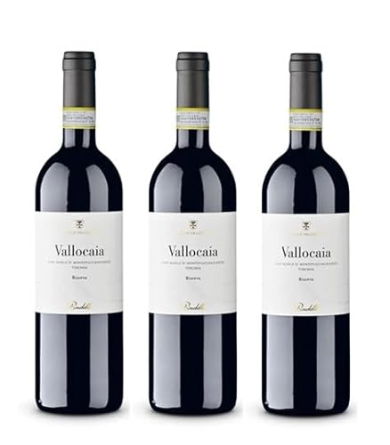 3x 0,75l - 2019er - Tenuta Vallocaia - Vallocaia - Vino Nobile di Montepulciano Riserva D.O.C.G. - Toscana - Italien - Rotwein trocken 3x 0,75l - 2019er - Tenuta Vallocaia - Vallocaia - Vino Nobile di Montepulciano Riserva D.O.C.G. - Toscana - Italien - Rotwein trocken von Tenuta Vallocaia