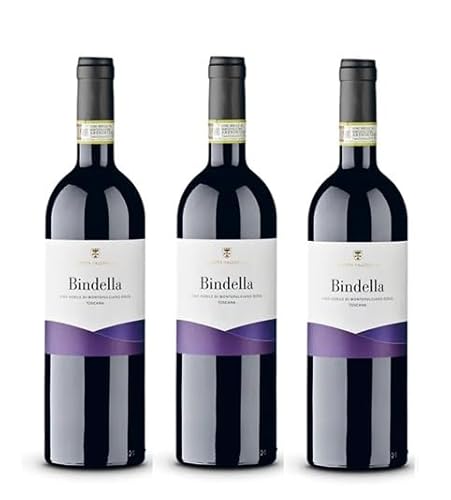 3x 0,75l - 2021er - Tenuta Vallocaia - Bindella - Vino Nobile di Montepulciano D.O.C.G. - Toscana - Italien - Rotwein trocken 3x 0,75l - 2021er - Tenuta Vallocaia - Bindella - Vino Nobile di Montepulciano D.O.C.G. - Toscana - Italien - Rotwein trocken von Tenuta Vallocaia