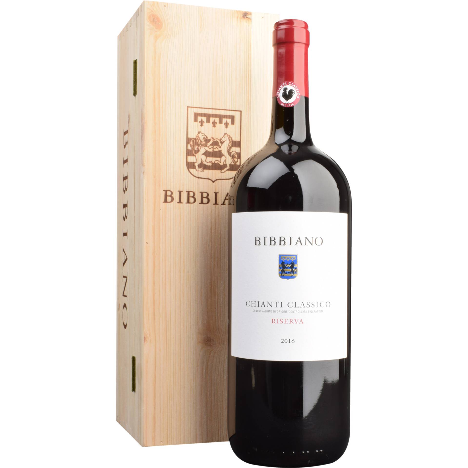 Tenuta di Bibbiano Chianti Classico Riserva Bio, Chianti Classico DOCG, Magnum, Toskana, 2020, Rotwein von Tenuta di Bibbiano / Località Bibbiano, 76 / I - 53011 Castellin in Chianti (SI) / Toskana