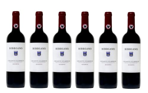 6x 0,75l - 2018er - Tenuta di Bibbiano - Chianti Classico Riserva D.O.C.G. - Toscana - Italien - Rotwein trocken von Tenuta di Bibbiano