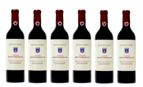 6x 0,75l - 2018er - Tenuta di Bibbiano - Vigne di Montornello - Chianti Classico Gran Selezione D.O.C.G. - Toscana - Italien - Rotwein trocken von Tenuta di Bibbiano