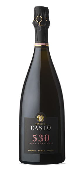 "530" Pinot Nero Rosé Metodo Classico Brut 2017 von Tenuta di Caseo